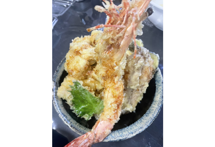 ▼海鮮天丼